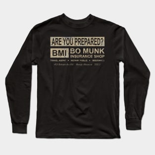 BO MUNK INSURANCE SHOP Fargo Long Sleeve T-Shirt